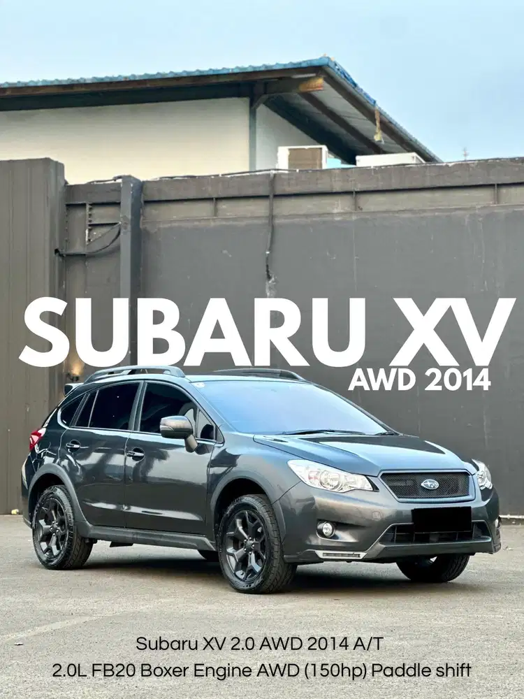 Subaru XV 2.0 AWD 2014 A/T 2.0L FB20 Boxer Engine AWD  Good Condition