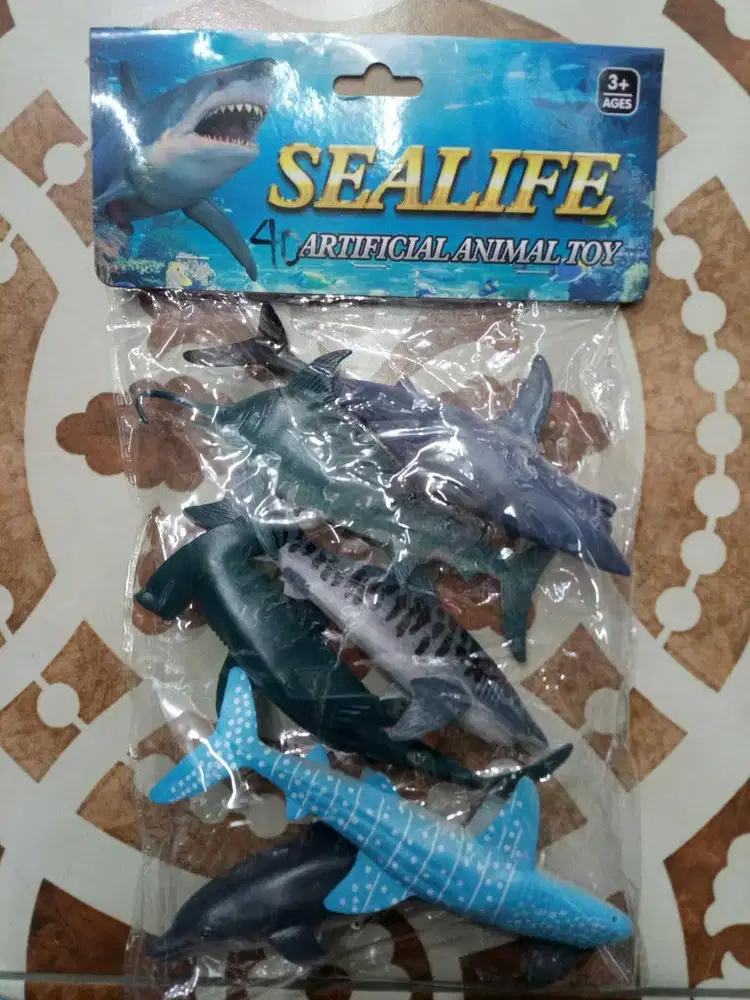 mainan anak animal sealife set