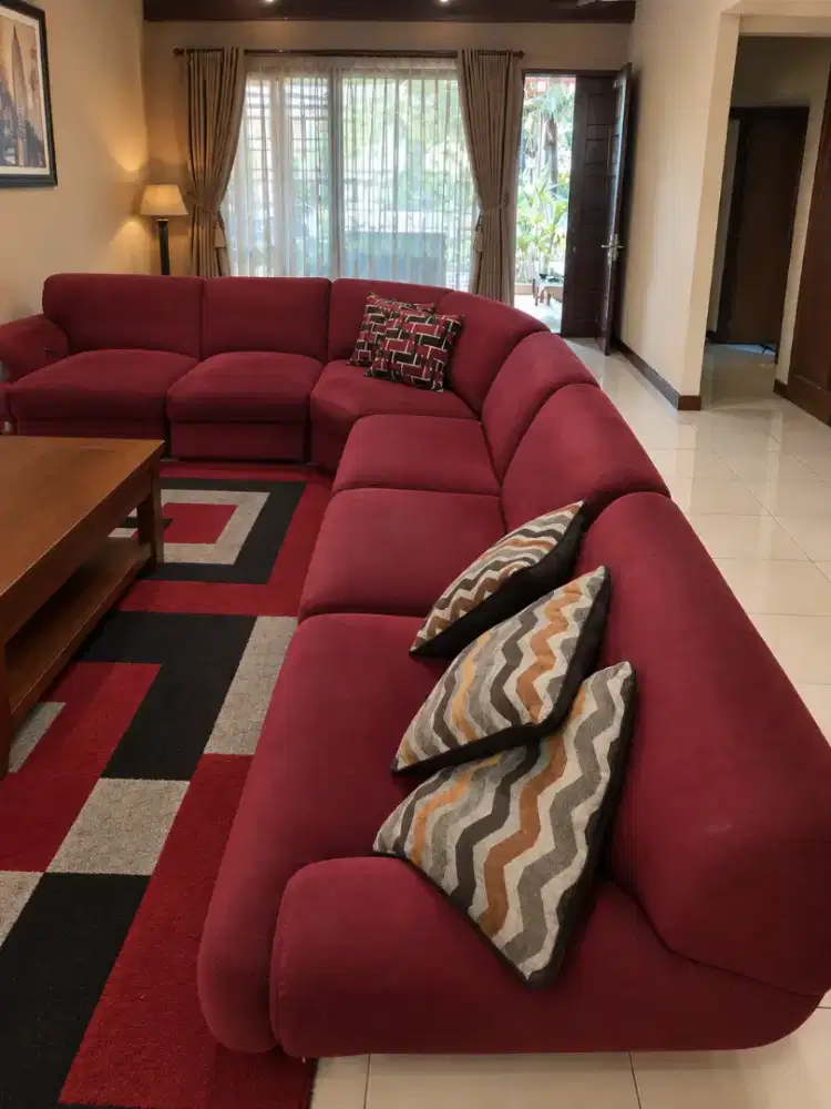 Sofa sudut bekas