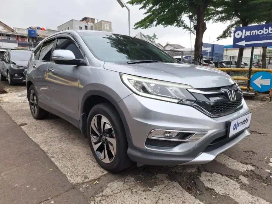 DP MURAH Honda CR-V 2.4 Prestige Bensin-AT 2016 Abu CNCSB