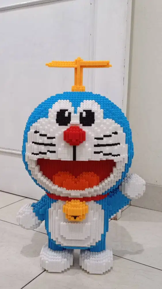 Lego doraemon jumbo nano block (sudah dirakit)