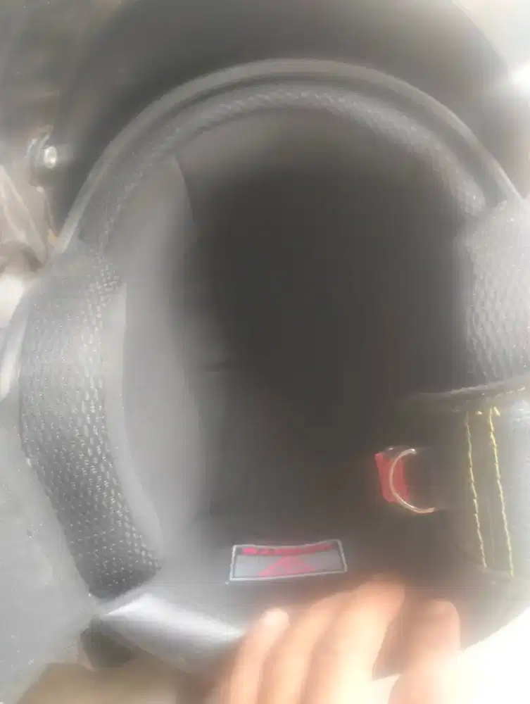 Helm carlgoss  pemakaian baru seminggu