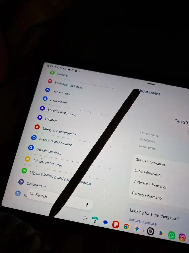 Samsung Galaxy Tab S9 FE Wifi Onlg 6/128