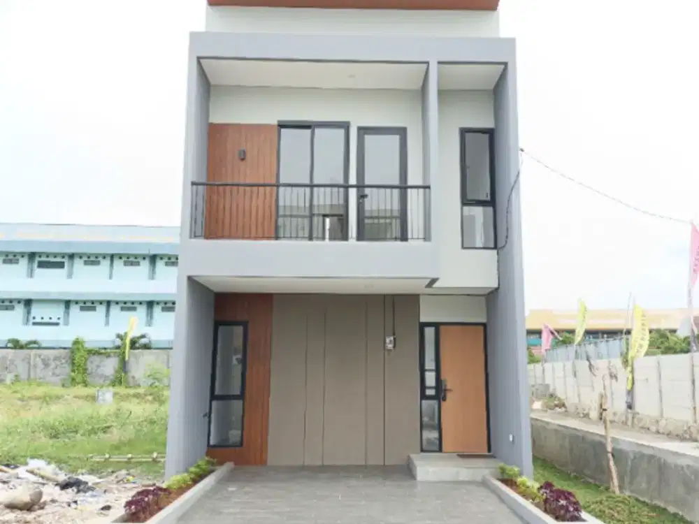Rumah Baru 2 Lantai Cluster Islami Bebas Banjir, DP 0% Cicilan Mulai 5 Jutaan, Strategis 5 Menit ke Summarecon Mall Bekasi - FREE PPN & Bebas Biaya