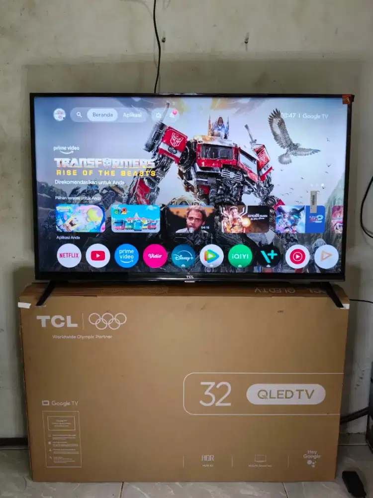 Google TV TCL 32 Qled Lengkap