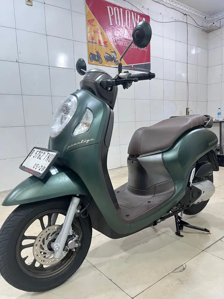 SCOOPY PRESTIGE 2023 PJK PNJNG 05-2027 MESIN GRESS SURAT READY LENGKAP