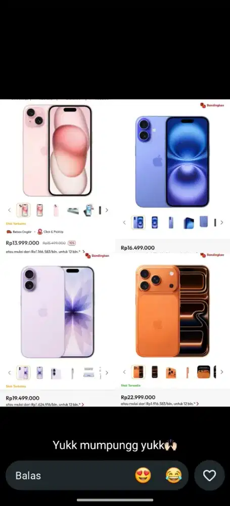 IPHONE BANYAK PRMOOO