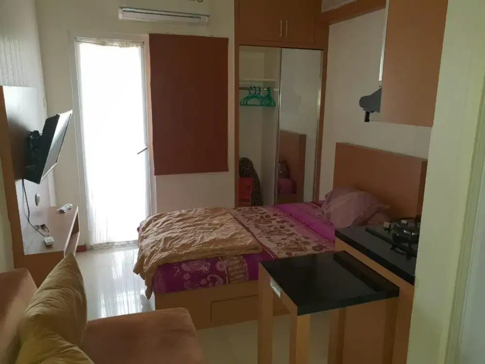 Disewakan apartemen the green pramuka city studiobaca deskripsi