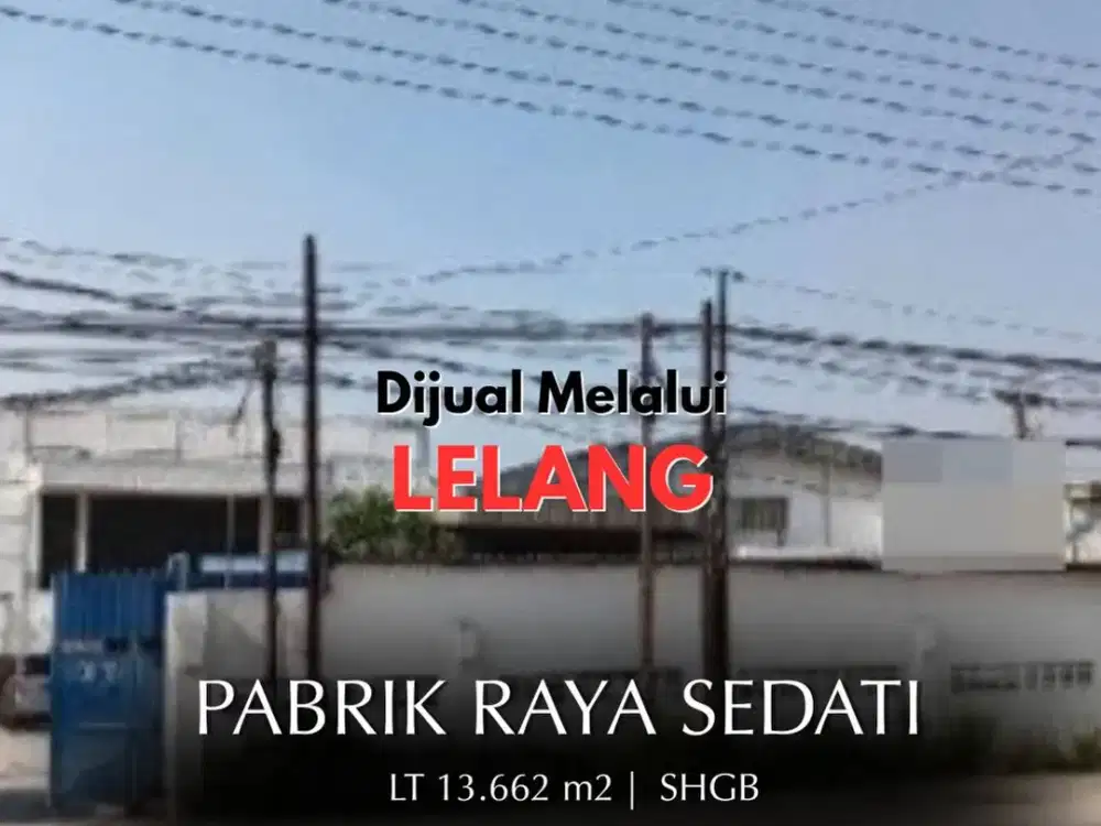 SEGERA LELANG OKT 2026 Ex Pabrik Karung  Nol Jalan Raya Sedati Sidoarjo