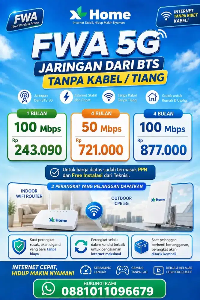 WiFi tanpa kabel optic