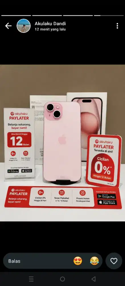 Cicilan akulaku paylater all apple