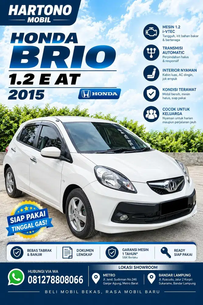 BRIO 1.2 E Autometik 2015