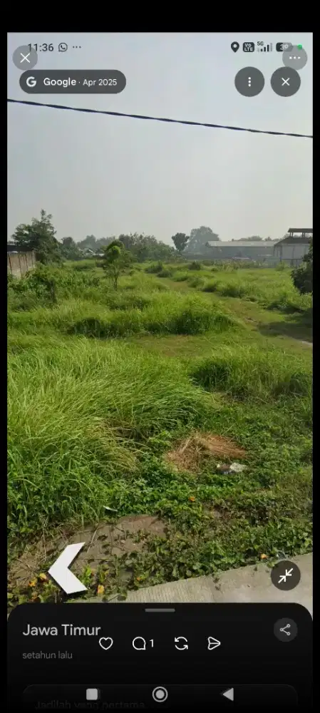 Tanah SHM 254 m² Tumapel Dlanggu Mojokerto – Rp375 Juta Nego