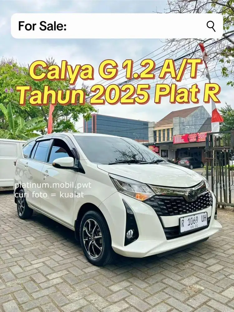 New Calya G 1.2 Automatic Tahun 2025 Istimewa
