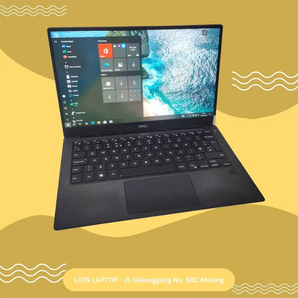 Slim & Ringan Core i7 RAM 8 SSD 256 DELL XPS 13 9360 [03|10]