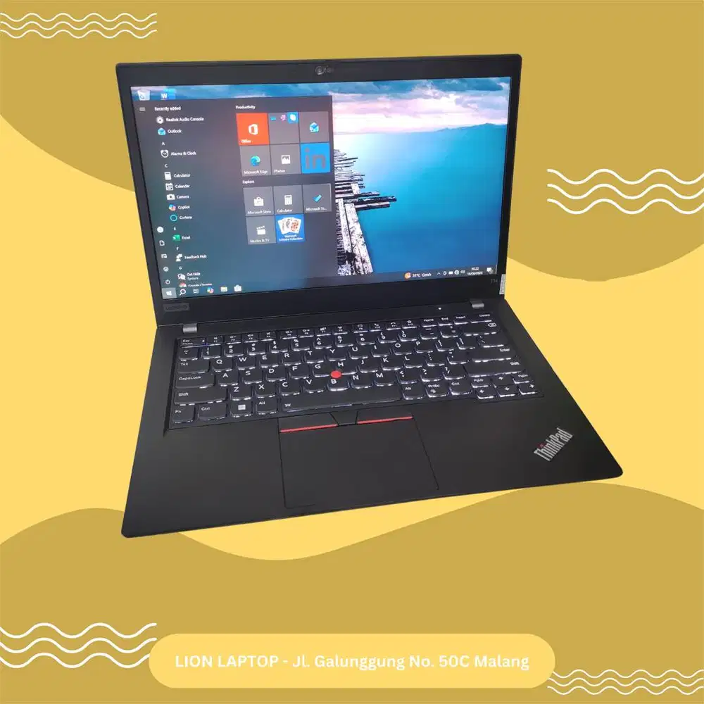 RYZEN 7 PRO-4750U (8 CORE) RAM 16GB Lenovo Thinkpad T14 [03|10]