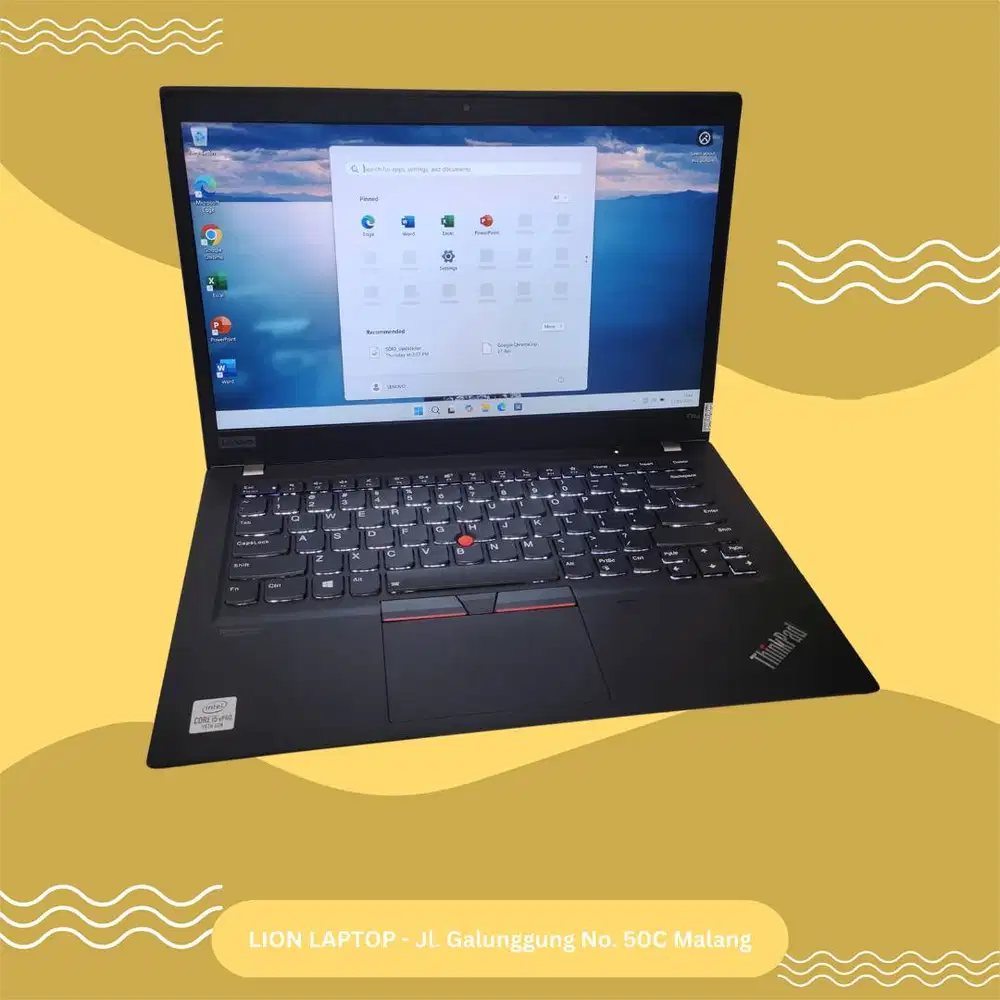 RAM 16GB Slim Core i5 Gen 10 Lenovo Thinkpad T14s [03|10]