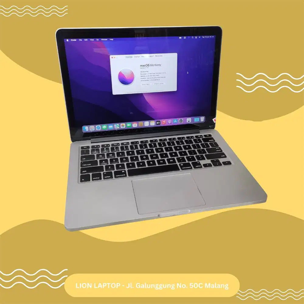 Macbook Pro Retina Core i5 Late 2013 Mulus [03|10]