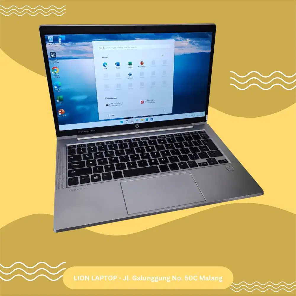 AMD Ryzen 5-5600U Slim Ringan 8/256 HP Probook 635 Aero G8 [03|10]