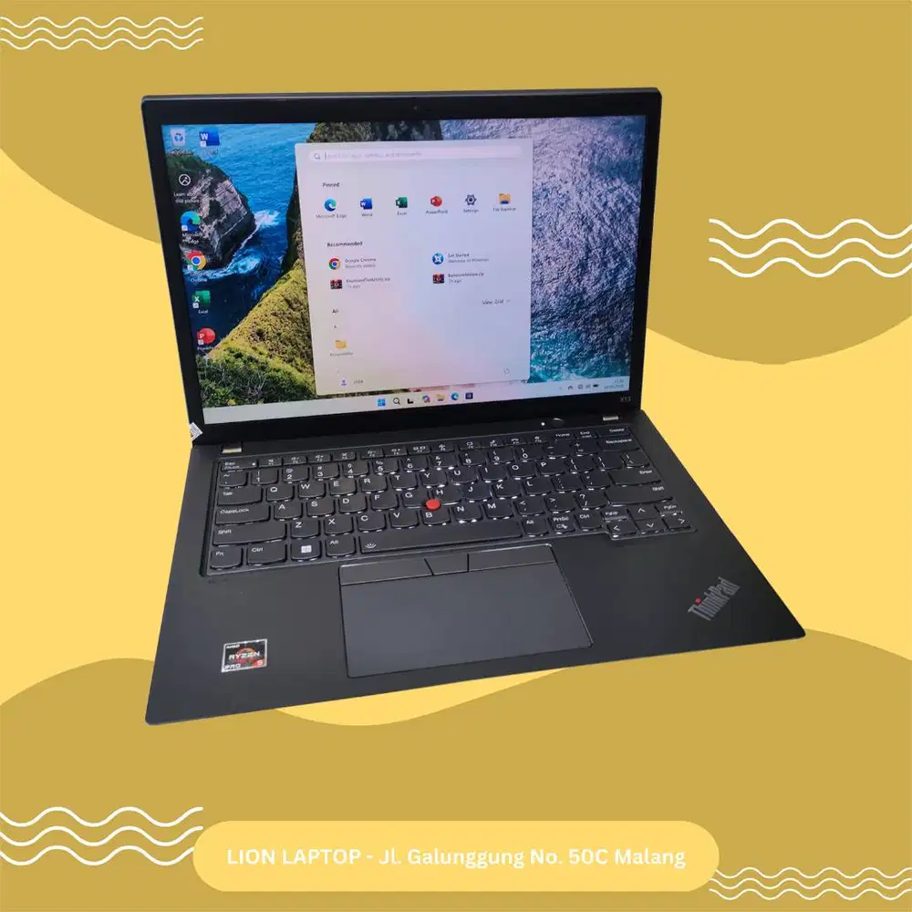 DDR5 16GB Ryzen 5 PRO 6650U 512GB Lenovo Thinkpad X13 [03|10]