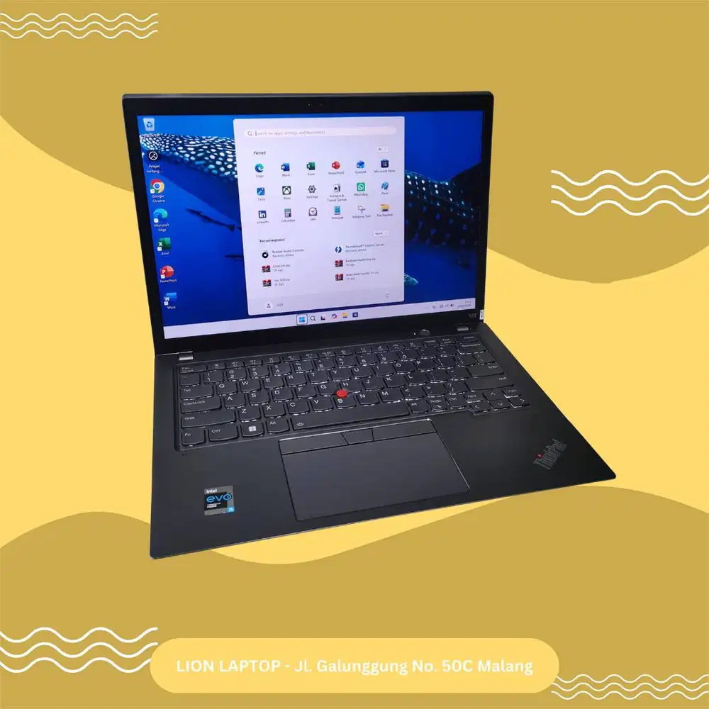 RAM 16GB i5 Gen 11 Body Auminium Lenovo Thinkpad X13 [03|10]