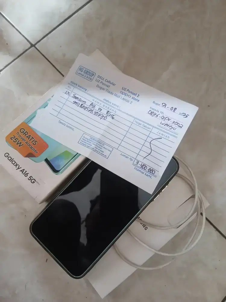 Di samsung A16 ram 8,256 5g