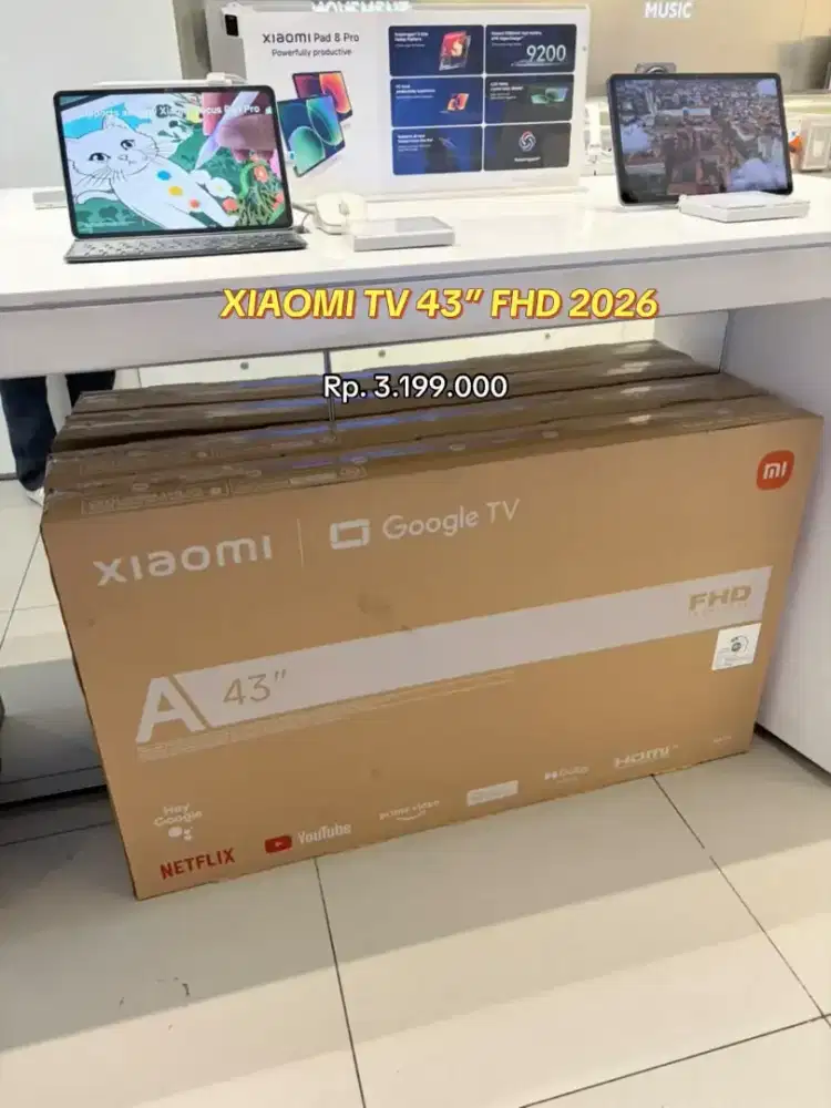 TV Xiaomi A Pro 43 FHD 2026 (cicilan paylater 0%)