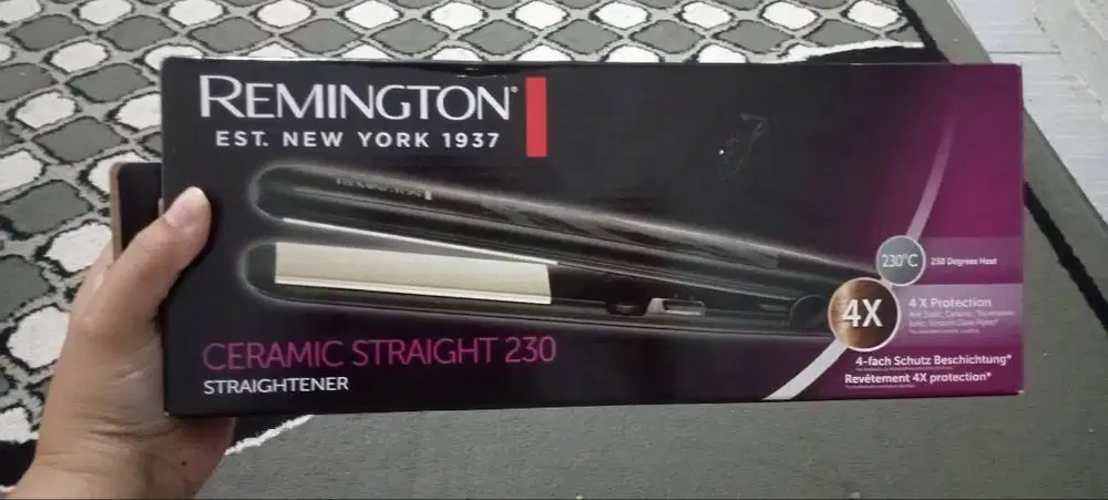 Remington Ceramic Straight 230 S3500-ID Catokan Rambut