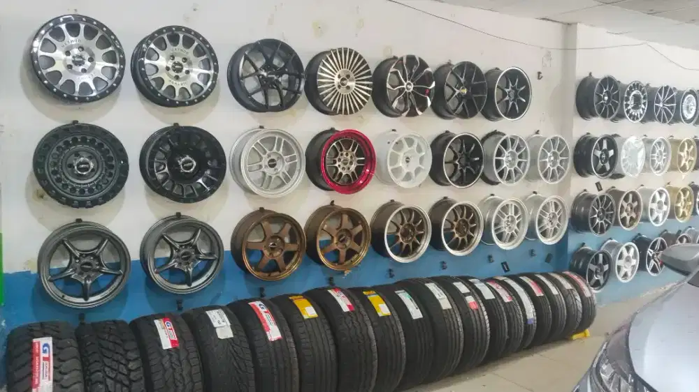 Kredit cicilan Velg dan Ban mobil tanpa DP, syarat cukup KTP
