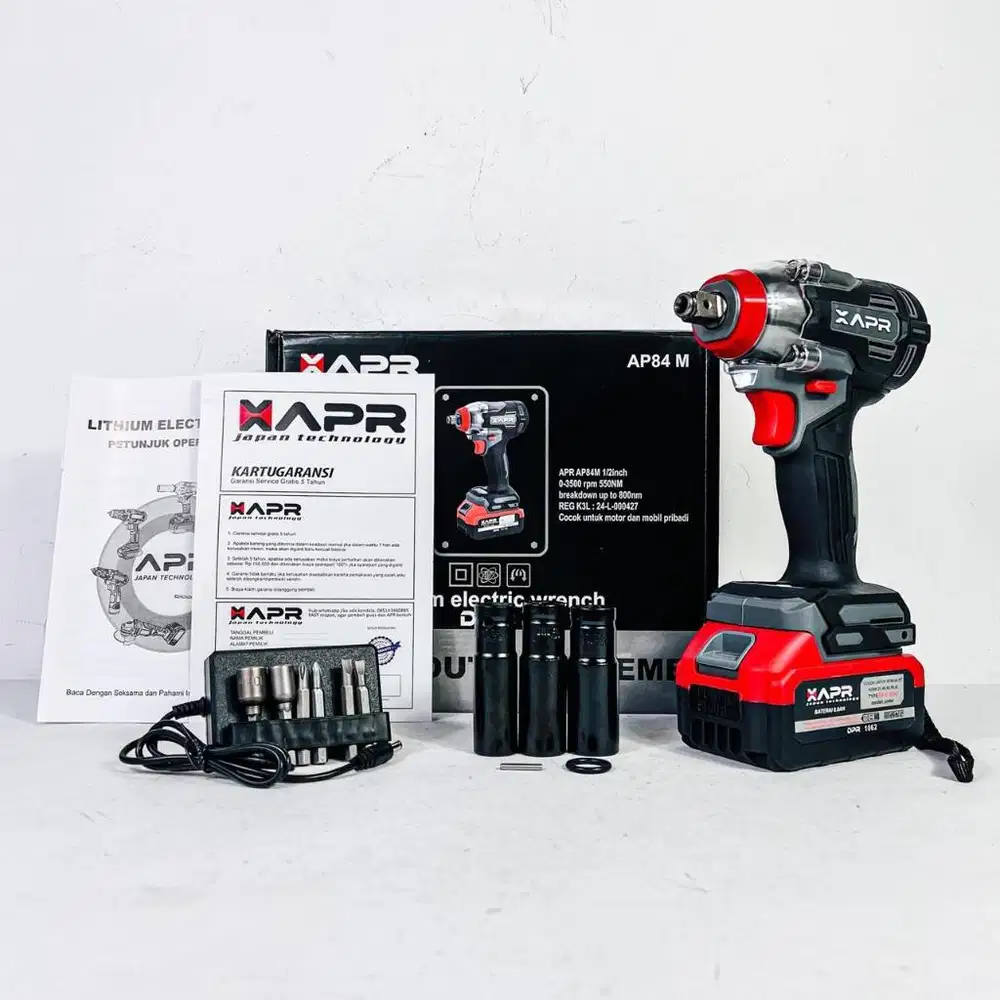 Impact baterai APR Impact wrench XAPR New