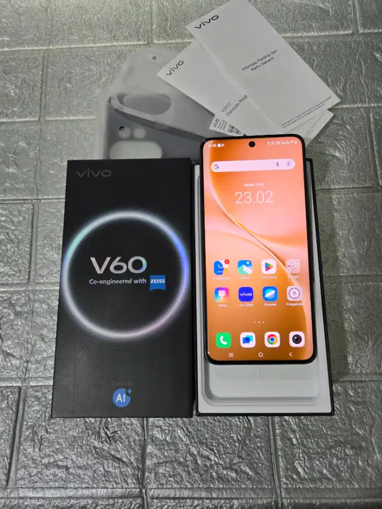 Vivo V60 5G 8/256gb Lengkap Normal