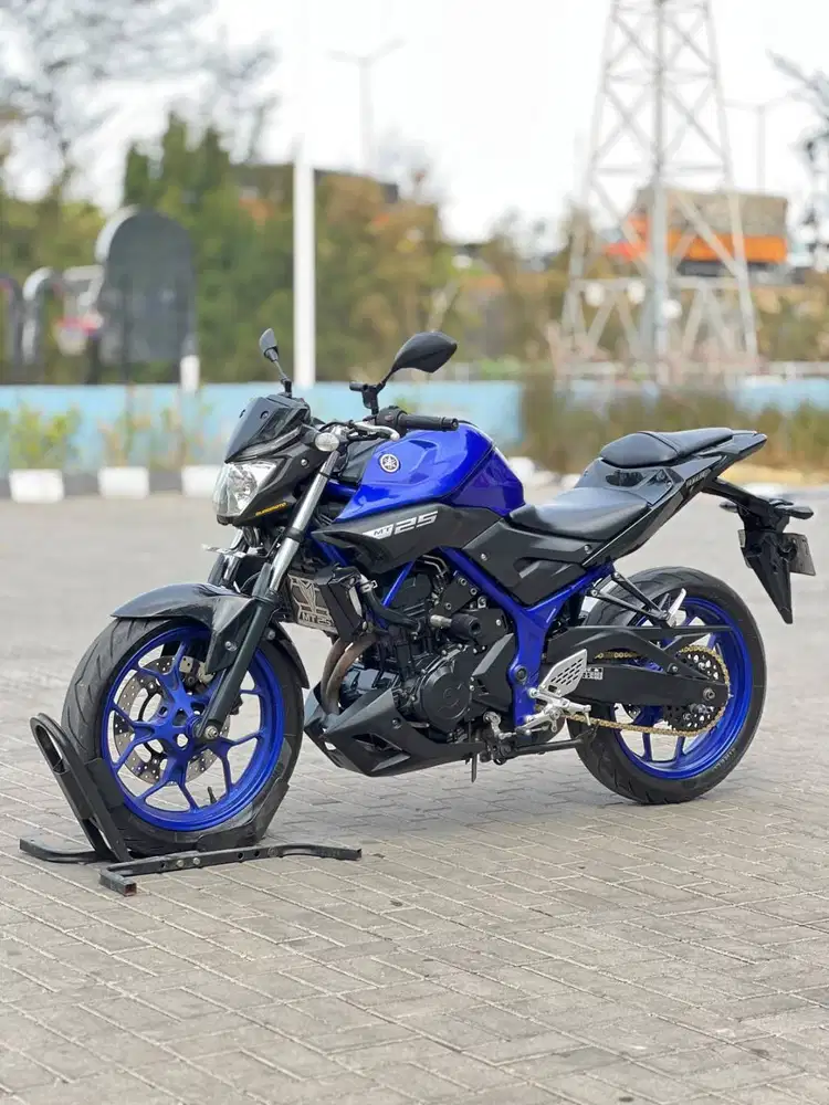 YAMAHA MT25 OLD BIRU 2019 PAJAK PANJANG SIAP GAS JAUH