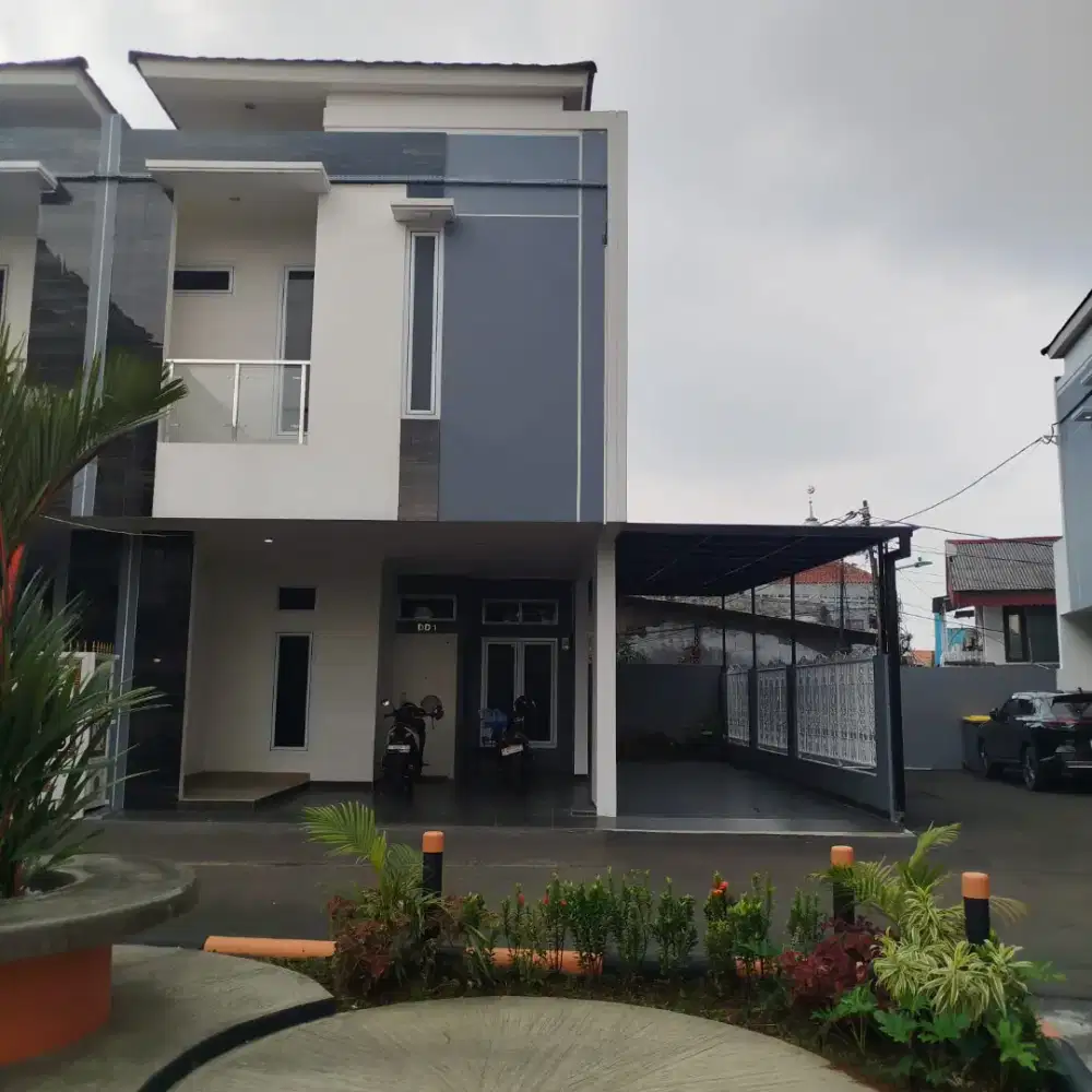 Rumah Modern 2 lantai di Pisangan Baru Matraman Jakarta Timur