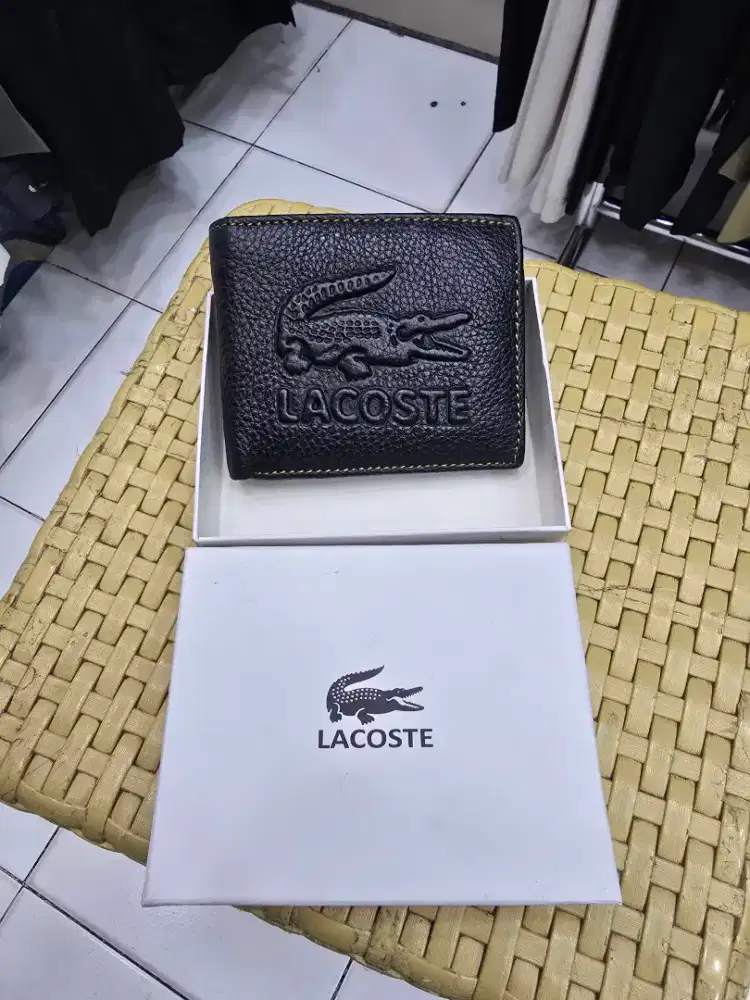 Dompet Pria Lacoste Kulit Sapi Premium Quality
