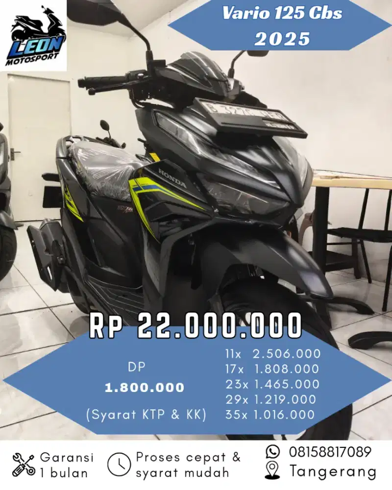 VARIO 125 CBS 2025
