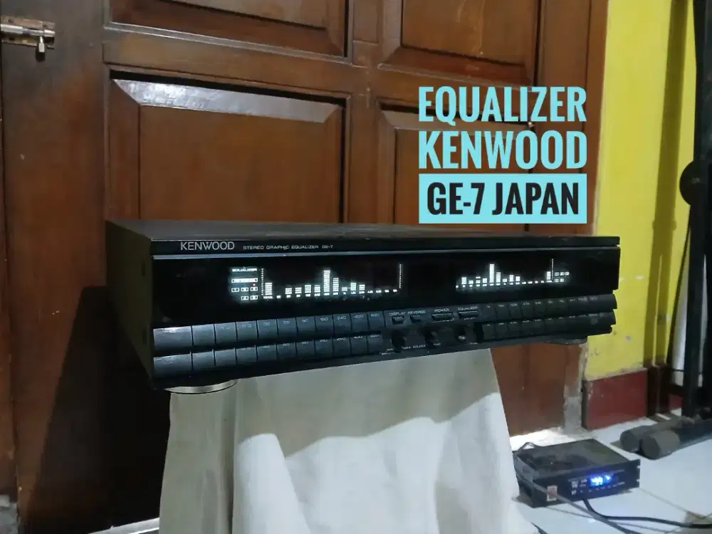 Digital Graphic Equalizer KENWOOD GE-7 built up Japan