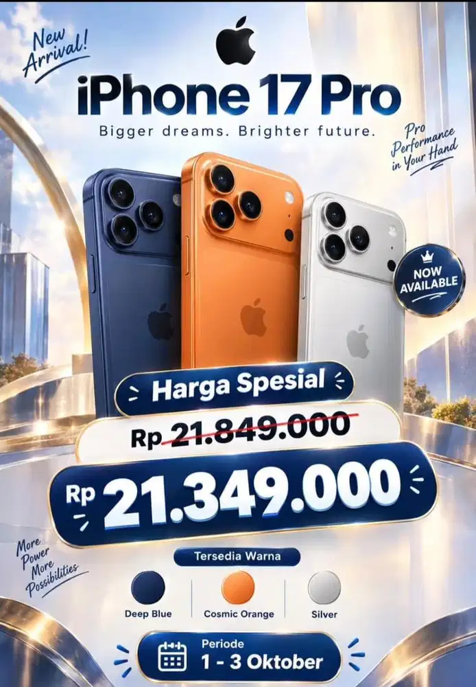 Promo iphone 17pro