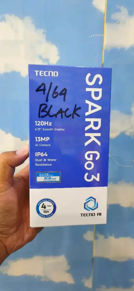 TECNO SPARK GO 3 RAM 4/64GB