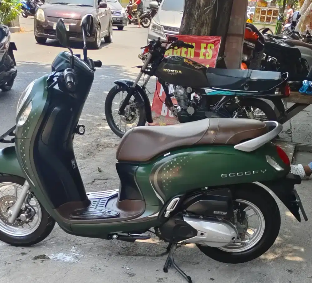 Sccopy prestige mulus hijau. Lengkap