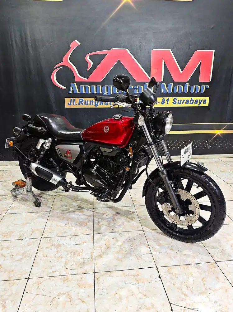 Beneli Motobi Evo 200cc Red Metalic Th 2018. Anugerah Motor Rungkut