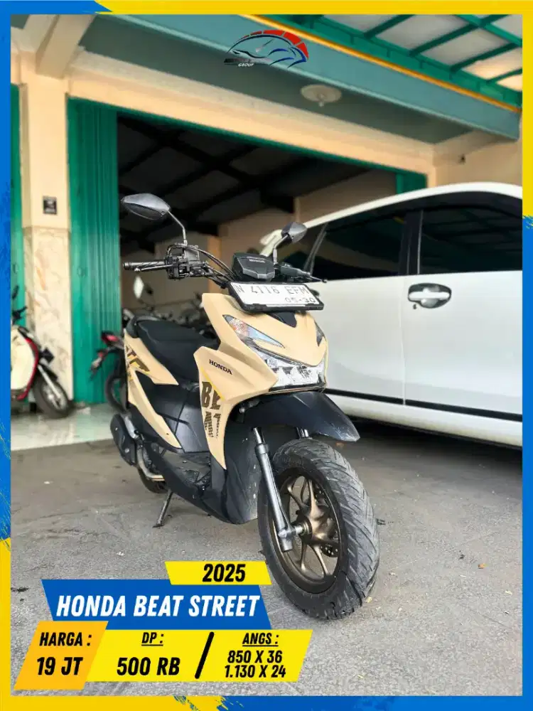 HONDA BEAT STREET 2025 BEKAS RASA BARU BOSS HIKMAH MOTOR KEPUH MALANG