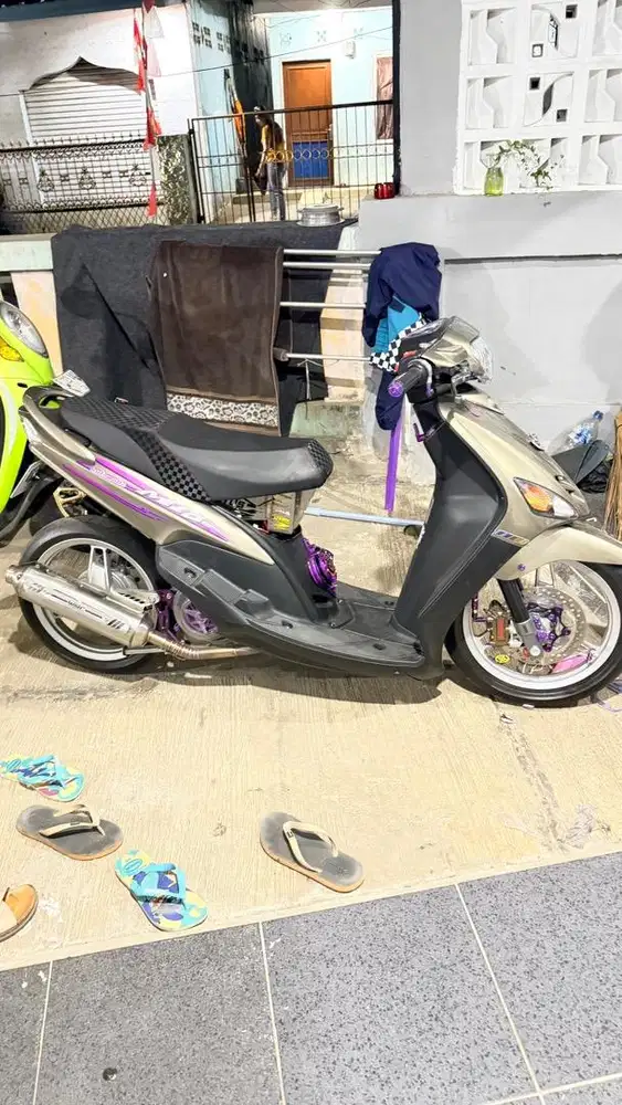 Mio sporty 5Tl, full restorasi udah ganteng