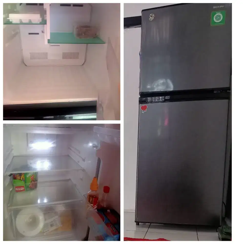 Kulkas Sharp 2 pintu