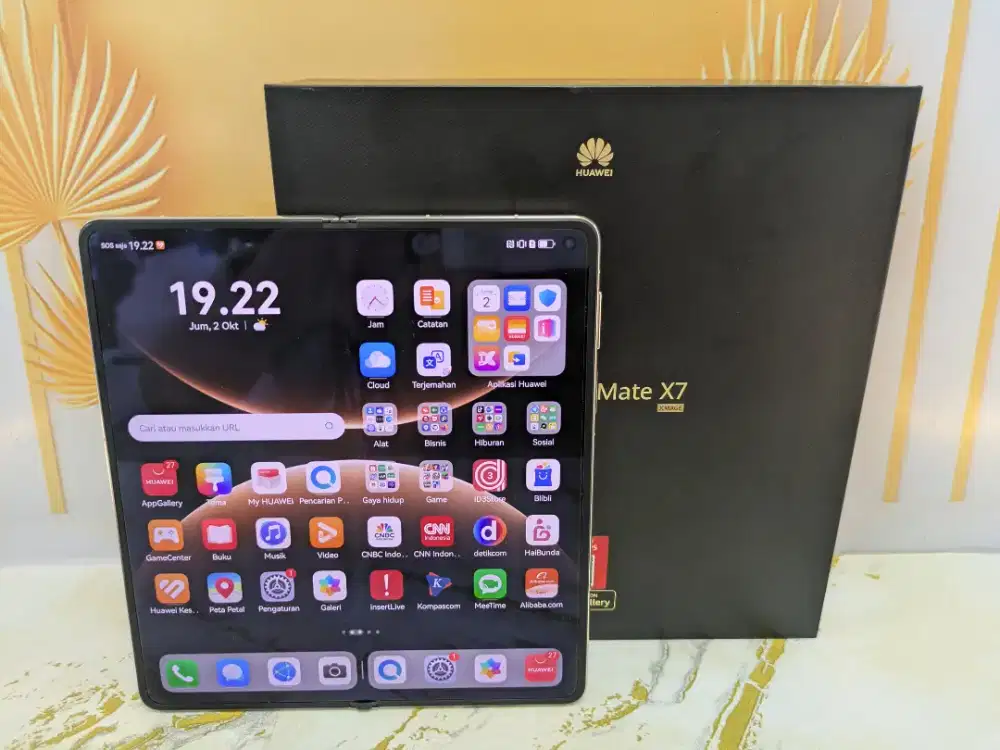 Huawei Mate X7 X-Mage 16/512GB
Warna : White - Fullset