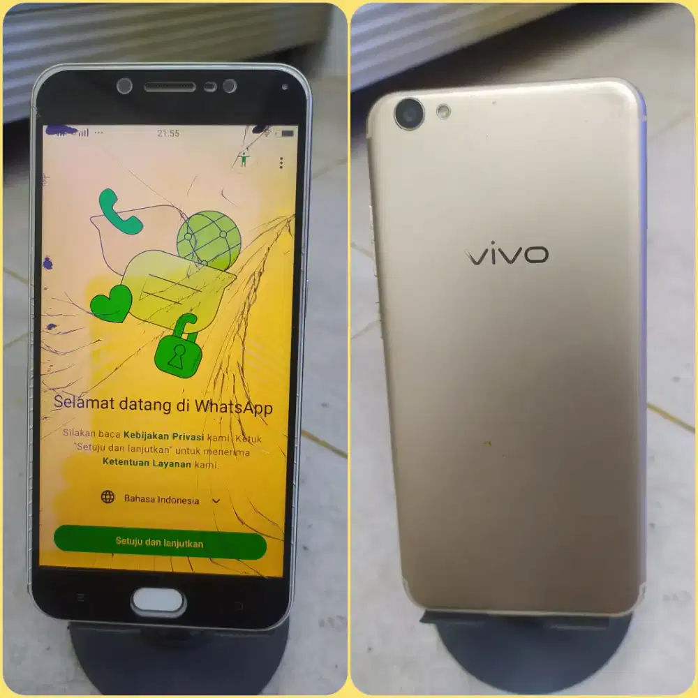 hp vivo - lumayan buat wa & sosmed