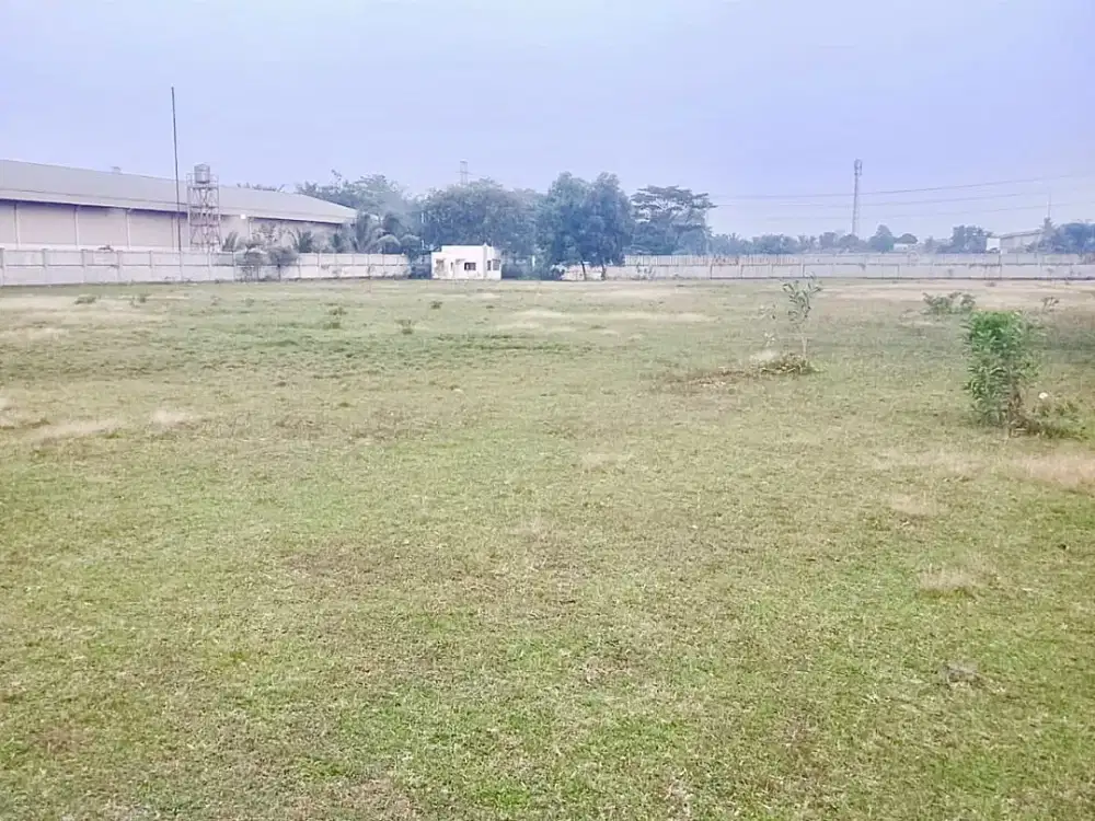 TANAH LANGKA 2,1 HA KAWASAN INDUSTRI MODERN CIKANDE SERANG
