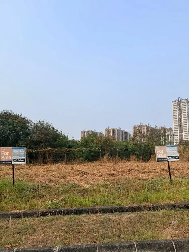 Dijual kavling residential di taman simpruk