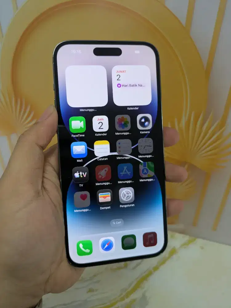 iPhone 14 Pro Max 128gb purple inter all op Fulset