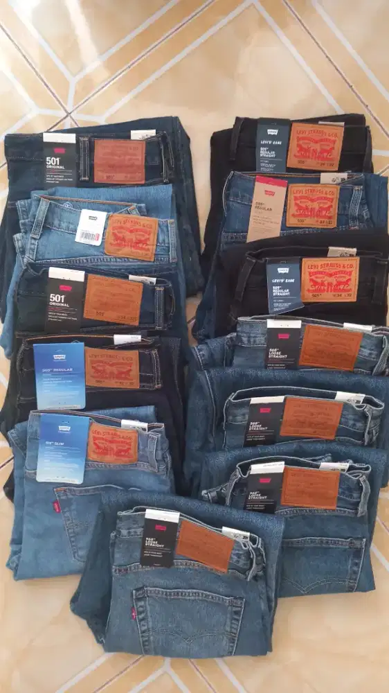 Levis Mens 505, 511, 568 dan 501