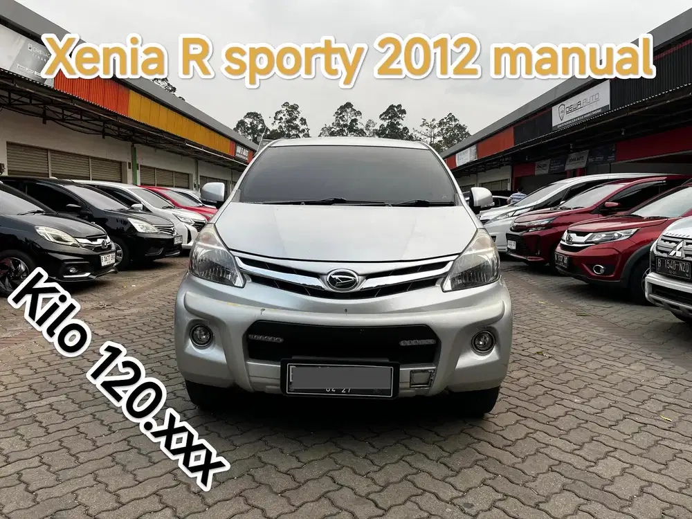 5JT XENIA R SPORTY MT 2012 SILVER EDITION ANTIK !!